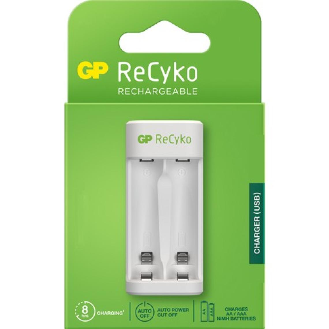 Gp Recyko E211 USB Aa-Aaa Şarj Cihazı