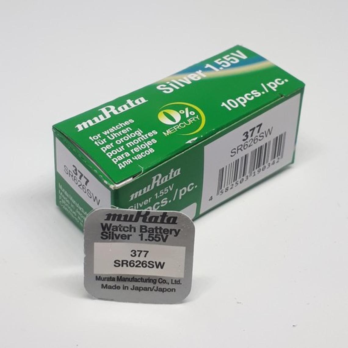 Murata Murata-Sony 377 SR626SW 1,55V Saat Pili