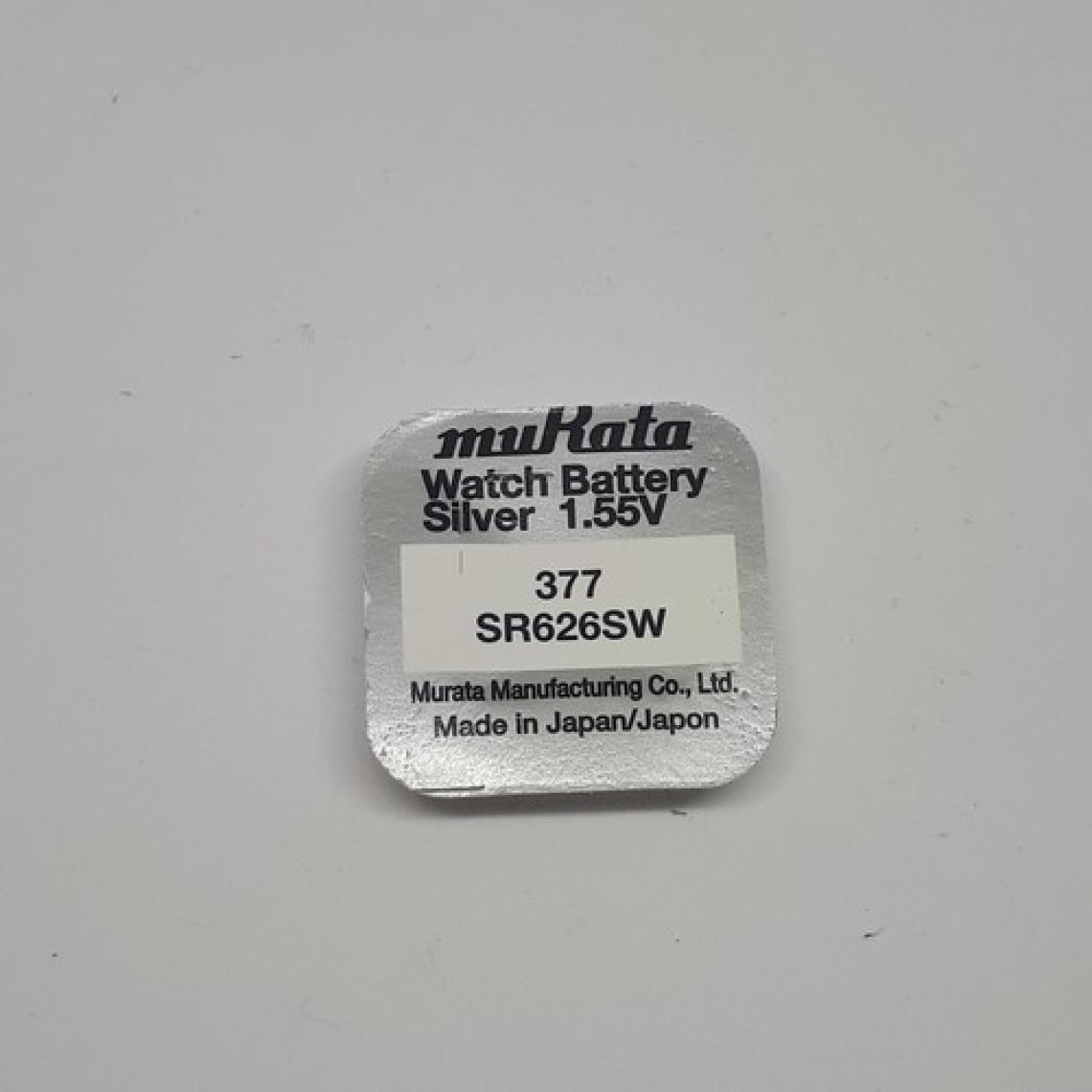 Murata Murata-Sony 377 SR626SW 1,55V Saat Pili