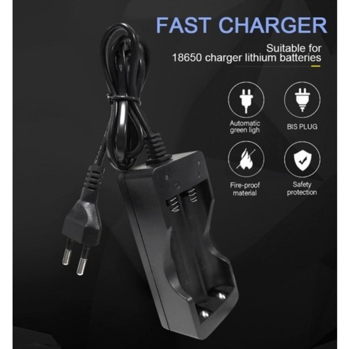 Charge 18650 Pil Şarj Cihazı Au/ab Tak 2 Yuvaları Akıllı Şarj