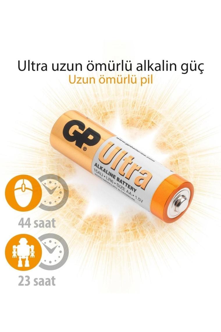 GP LR6 Ultra Alkalin AA 40'lı Pil