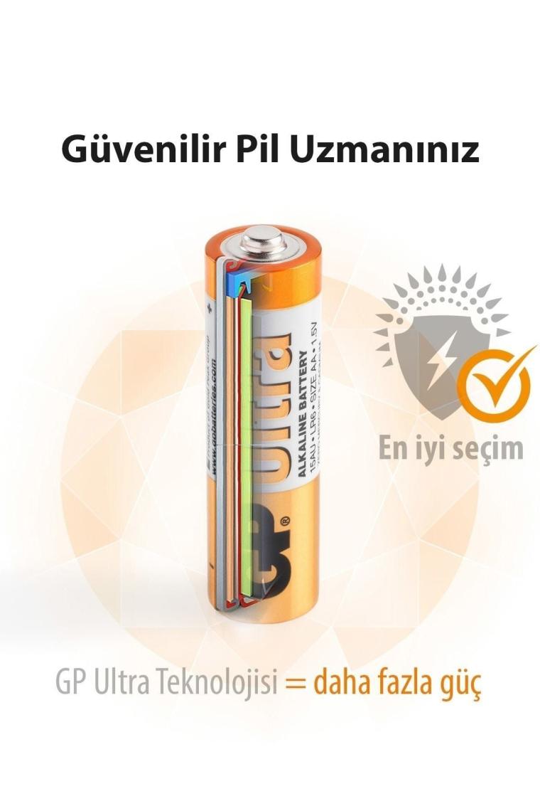 GP LR6 Ultra Alkalin AA 40'lı Pil