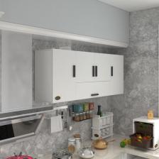 Kenzlife hazır mutfak acus22 byz 060*150*22 mutfak banyo dolabı kapaklı raflı