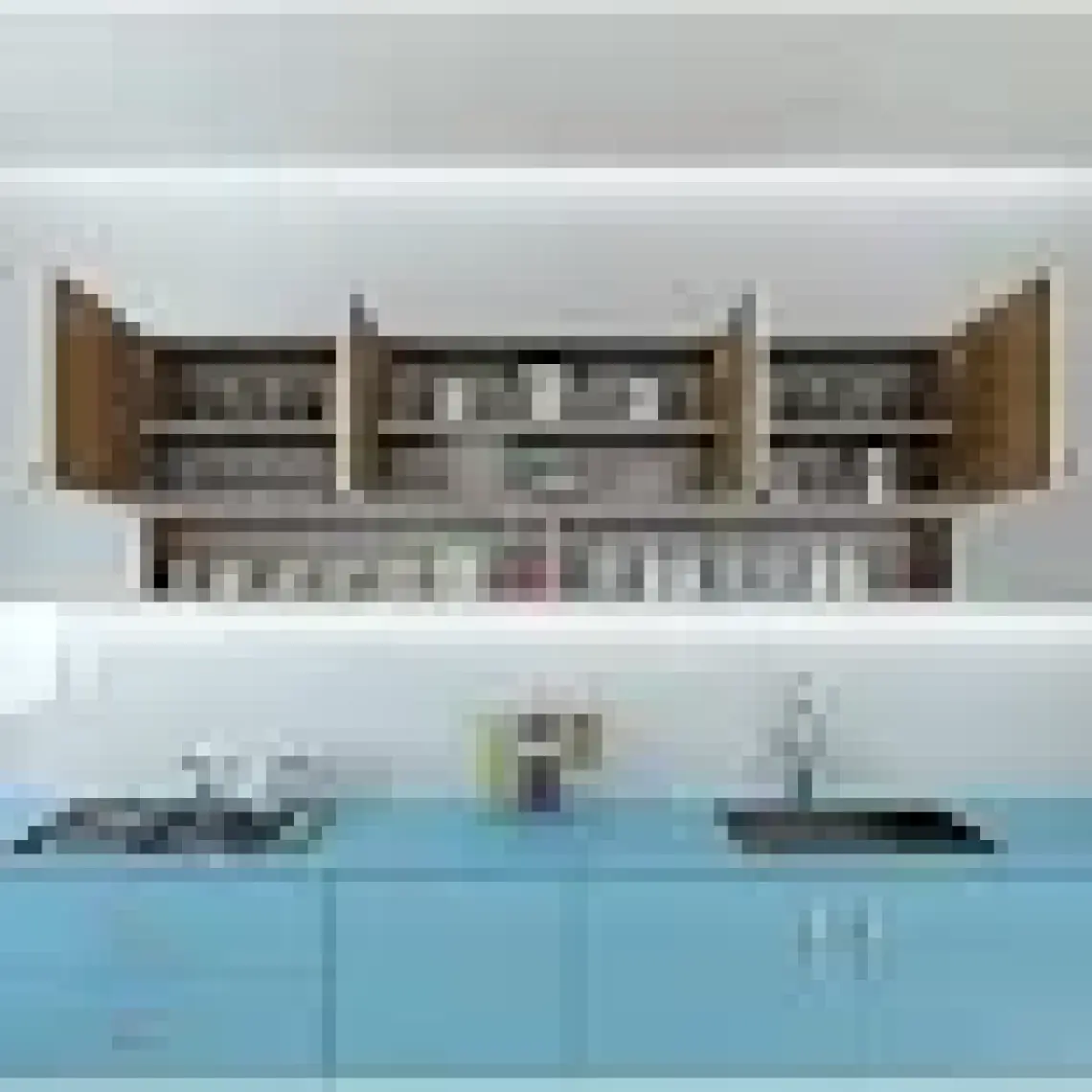 Kenzlife hazır mutfak perenna cvz 060*180*32 mutfak banyo dolabı kapaklı raflı