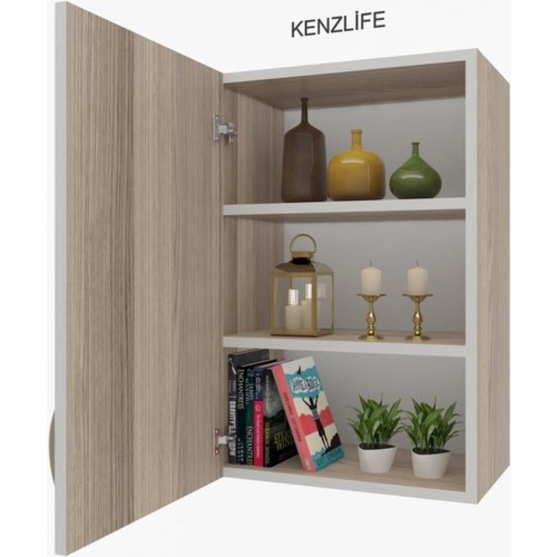 Kenzlife mutfak dolabı irem  060.060.32 crd  2 raflı kapaklı  ofis banyo kiler evrak kitaplık