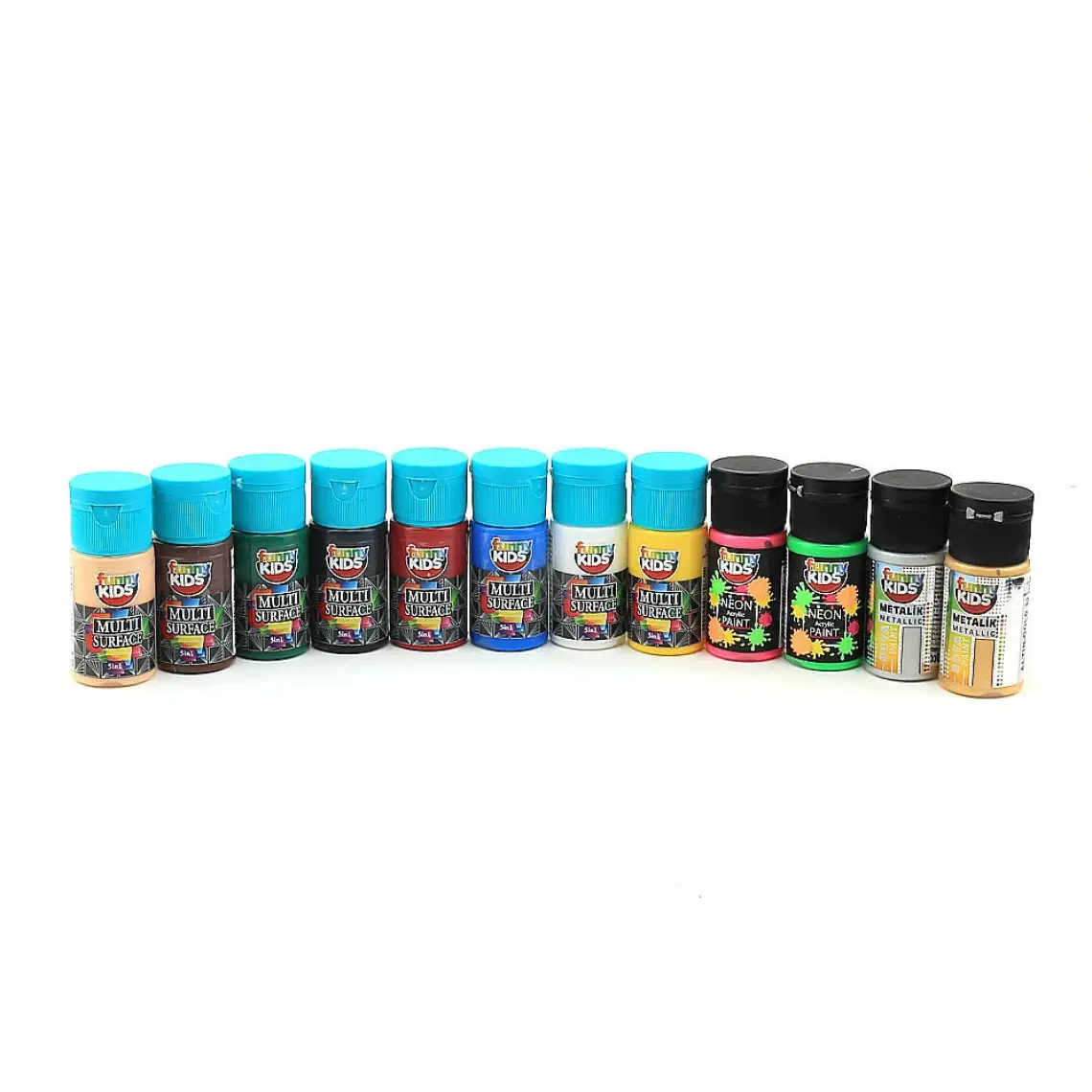 Rich Funny Kids 8+2+2 Multimix Set 12 Renk x 20ML