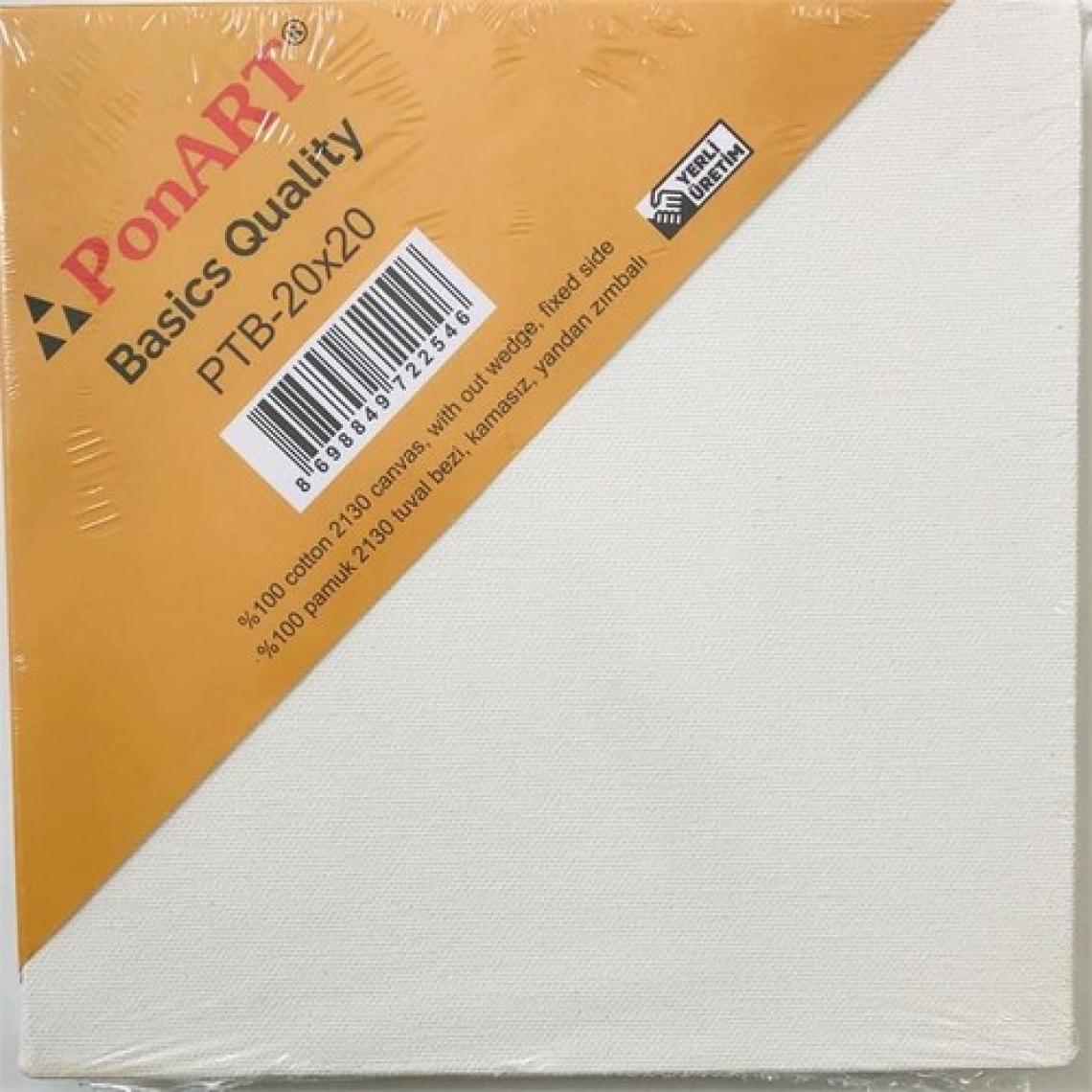 Ponart Basic Tuval 20 x 20 cm