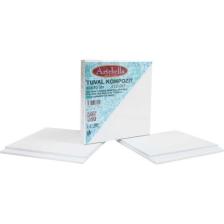 Artebella KTT4S Tuval Kompozit 10 x 10 cm 4'lü Set
