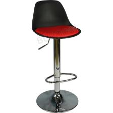Boombar Nadya Bar Sandalyesi - Kırmızı Deri - 9537S0116