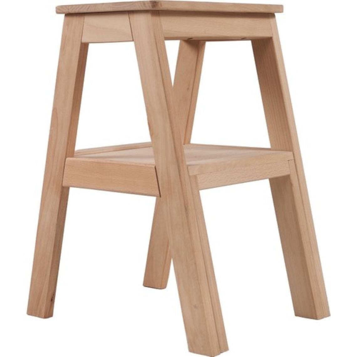 STEP KARYA İKİ BASAMAKLI MASİF TABURE MERDİVEN (YÜKSEKLİK 55 CM)