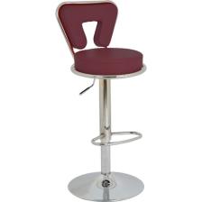 Boombar Virago Bar Sandalyesi - Bordo Deri - 9540S0102