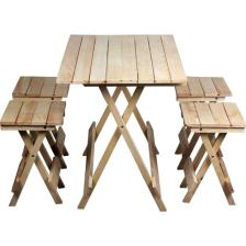 Masa + 4 Tabure Set