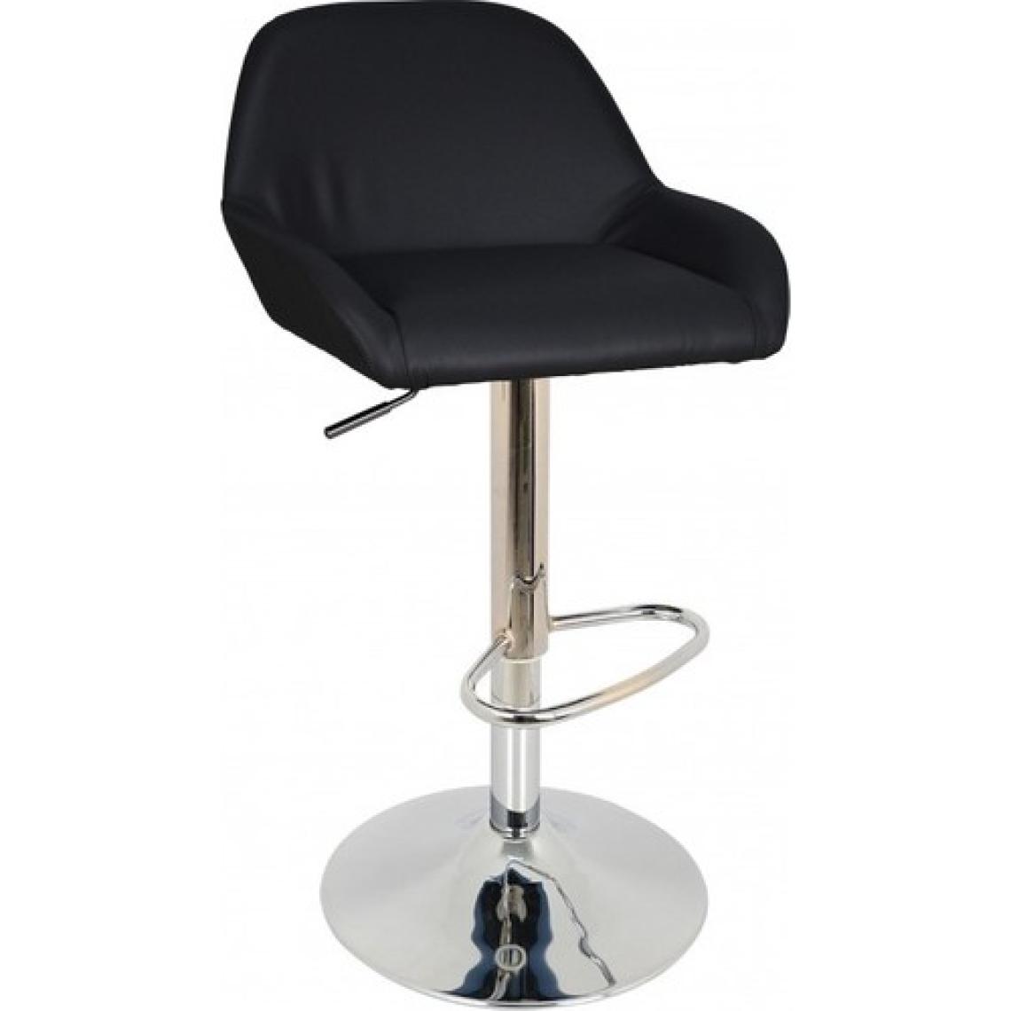 Boombar Texas Bar Taburesi - Siyah Deri - 9506S0101