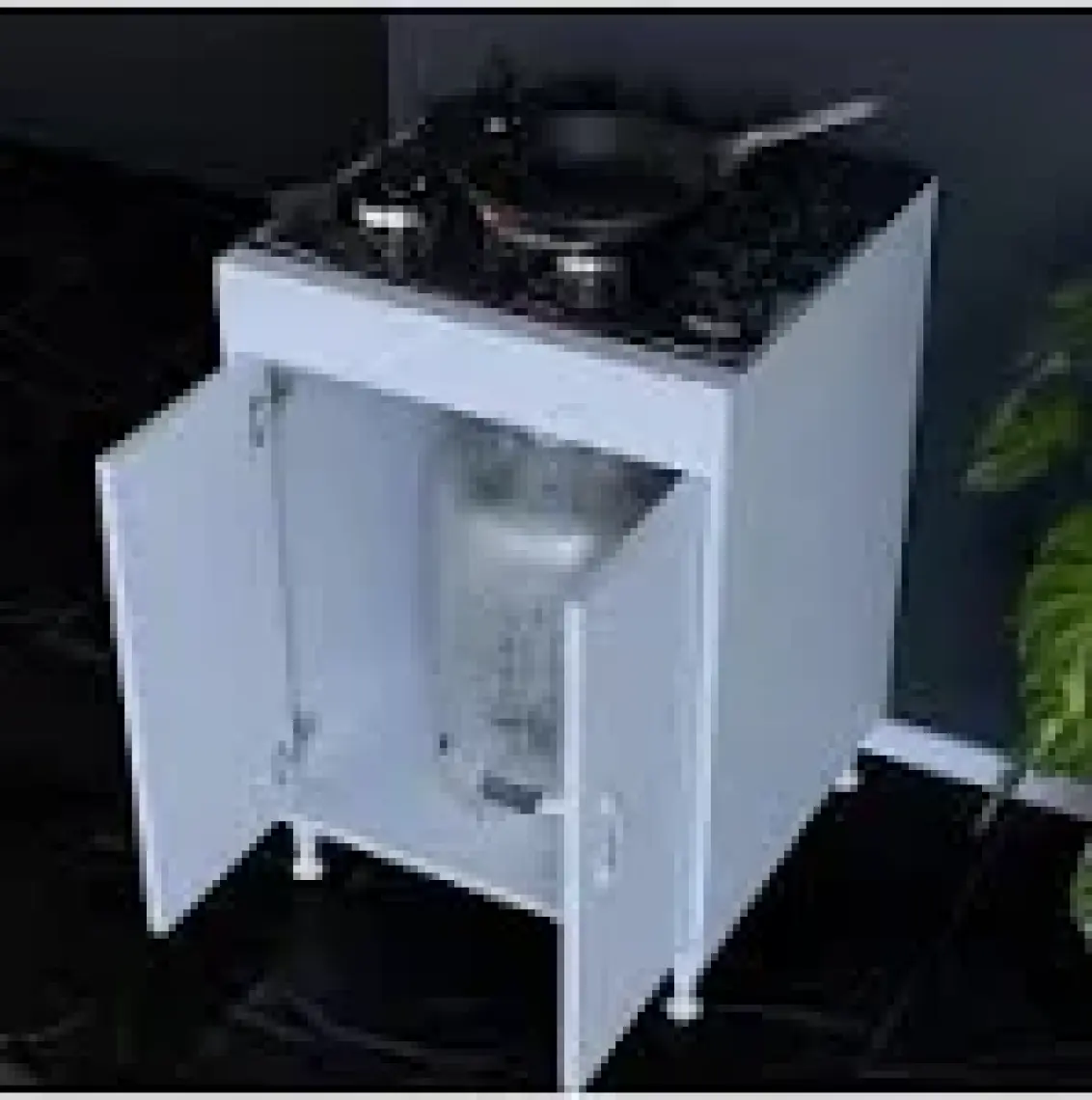 Modilayn AYMEN 59,6 x 85 x 56 cm Set üstü Ocak Ve Çok Amaçlı Mutfak Dolabı