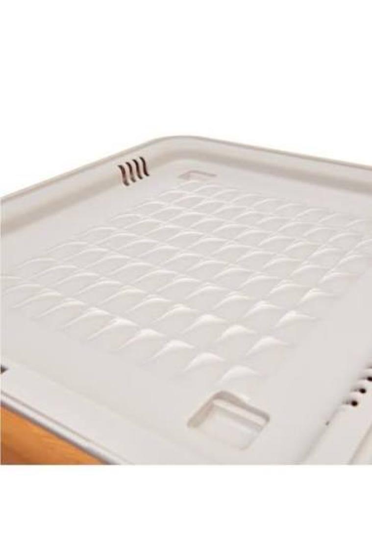 Geseus Motek Organızer Tekerlekli Eşya ve Erzak Kutusu 3X33 LT-MT05 Bambu Kapaklı
