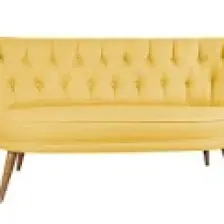 Ze10 Design Richland  Loveseat Ikili Kanape Sarı
