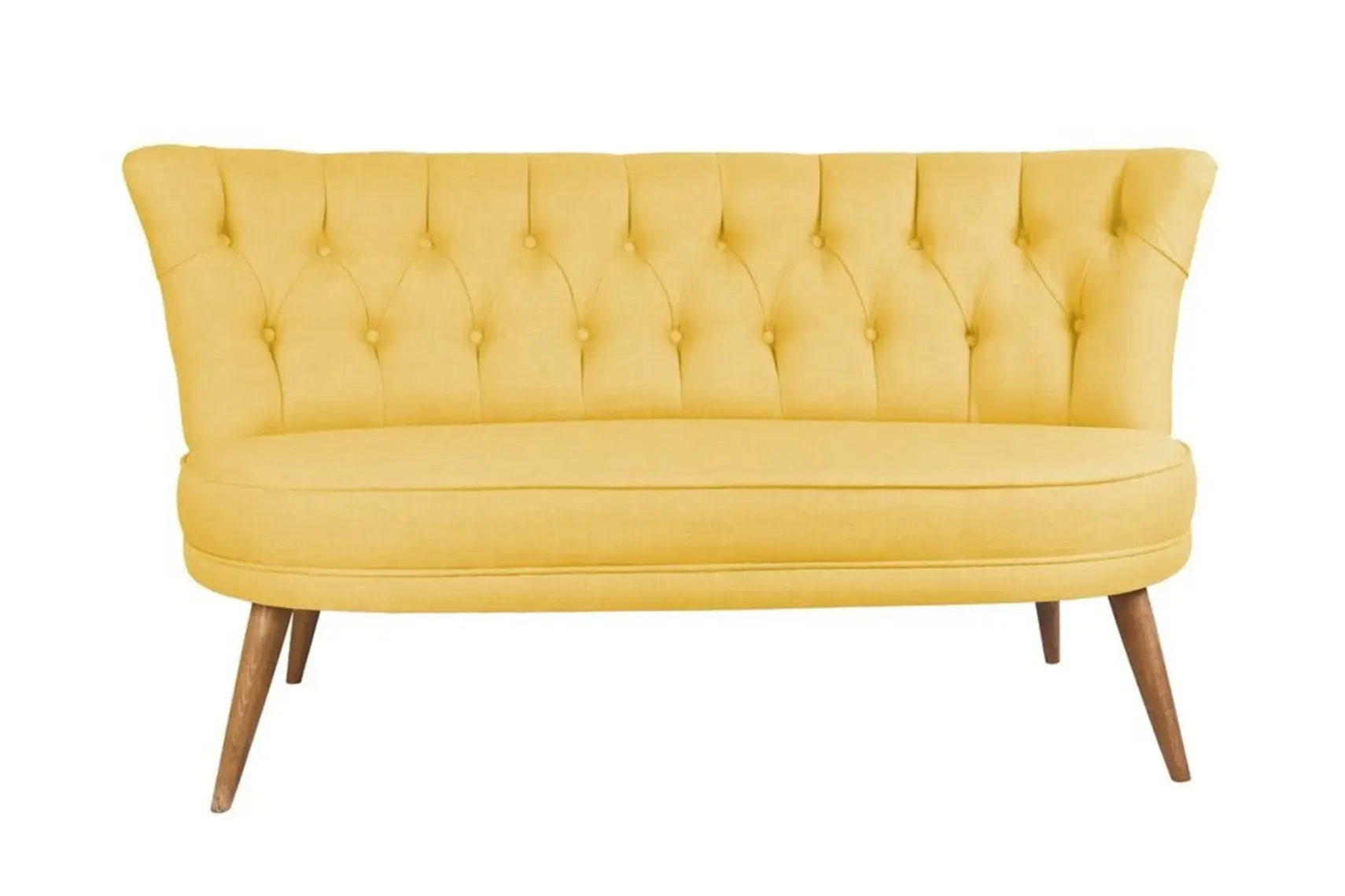 Ze10 Design Richland  Loveseat Ikili Kanape Sarı