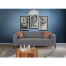 Perla Sofa Ferranti Yataklı Sandıklı Kanepe Açık Gri