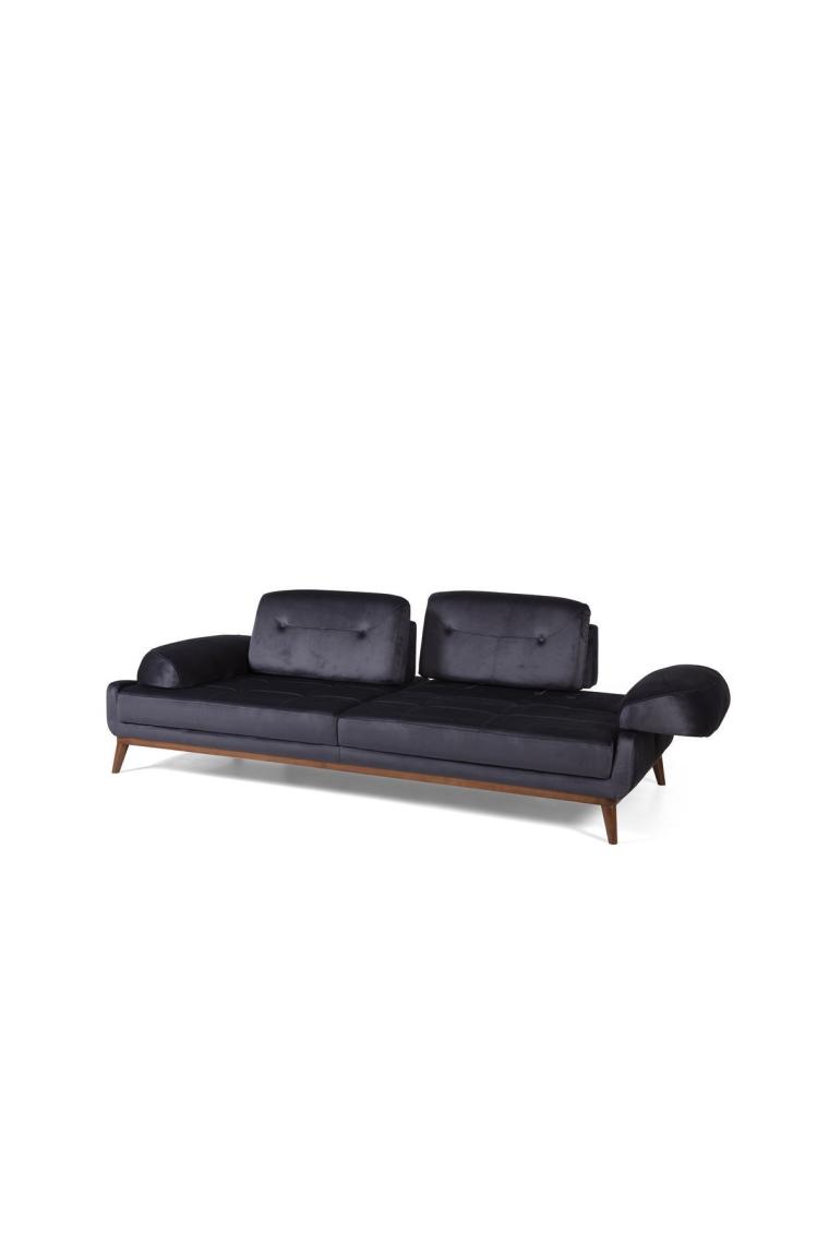 Perla Sofa Nelson Üçlü Koltuk Babyface Antrasit