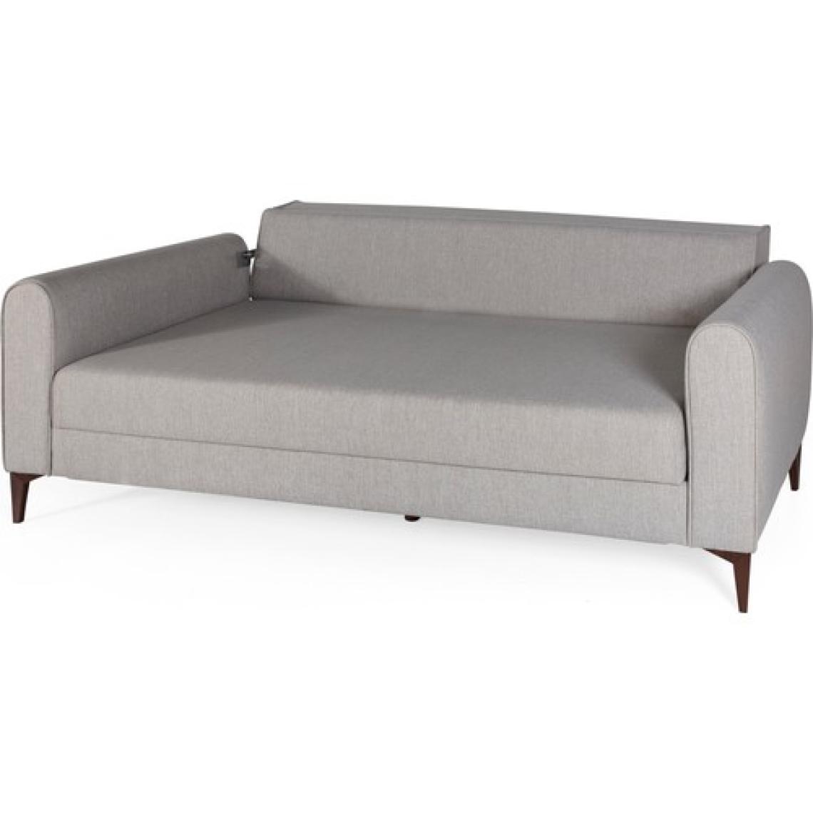 Perla Sofa Ferranti Yataklı Sandıklı Kanepe Krem