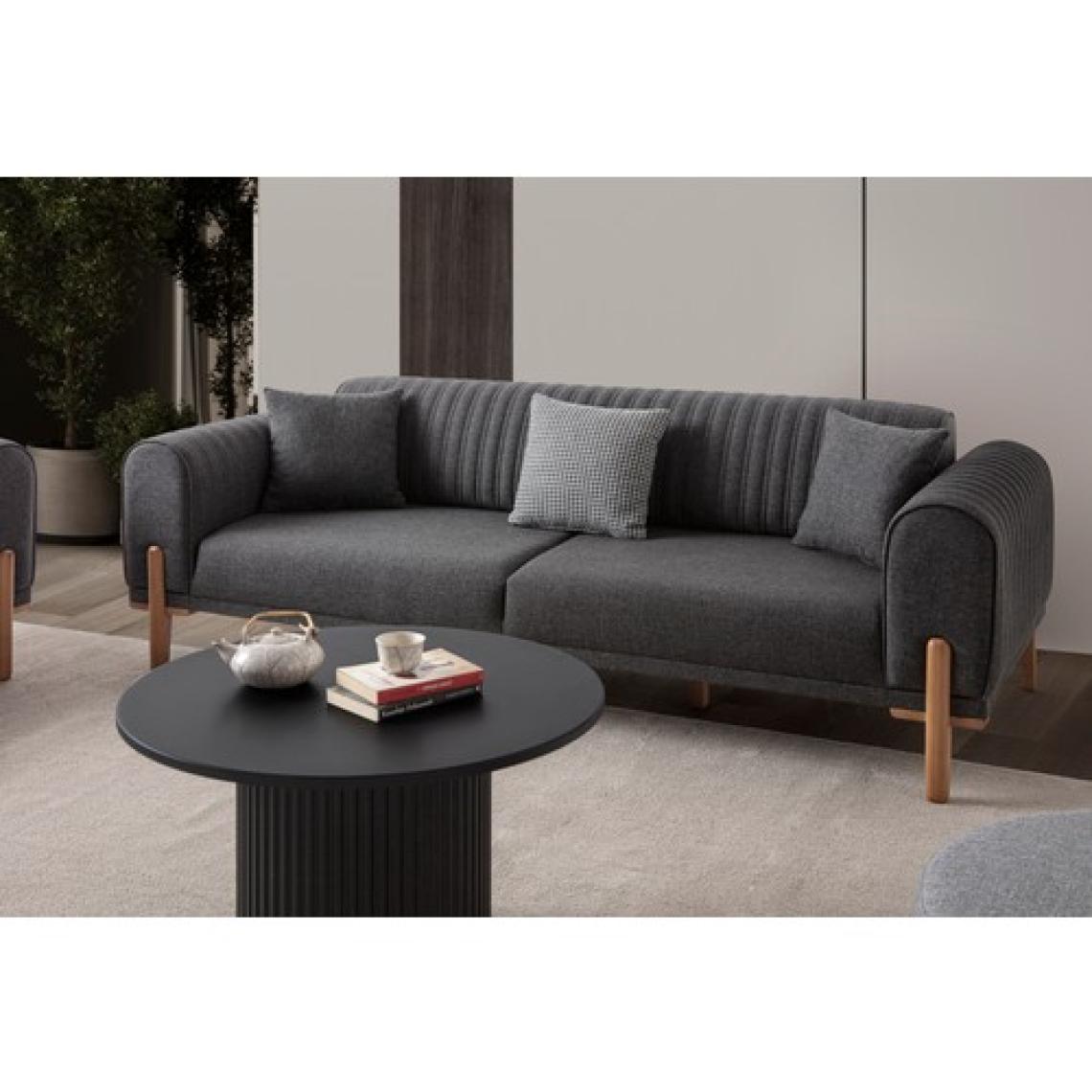 Edsy Home Galata 3'Lü Koltuk Antrasit