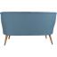 Ze10 Design Richland  Loveseat Ikili Kanape Gece Mavisi