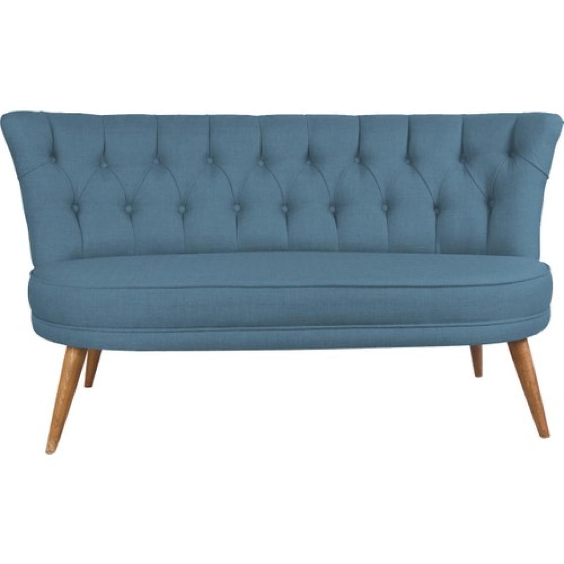 Ze10 Design Richland  Loveseat Ikili Kanape Gece Mavisi