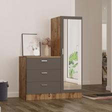 Robin Home Lyana Aynalı Şifonyer Gardırop