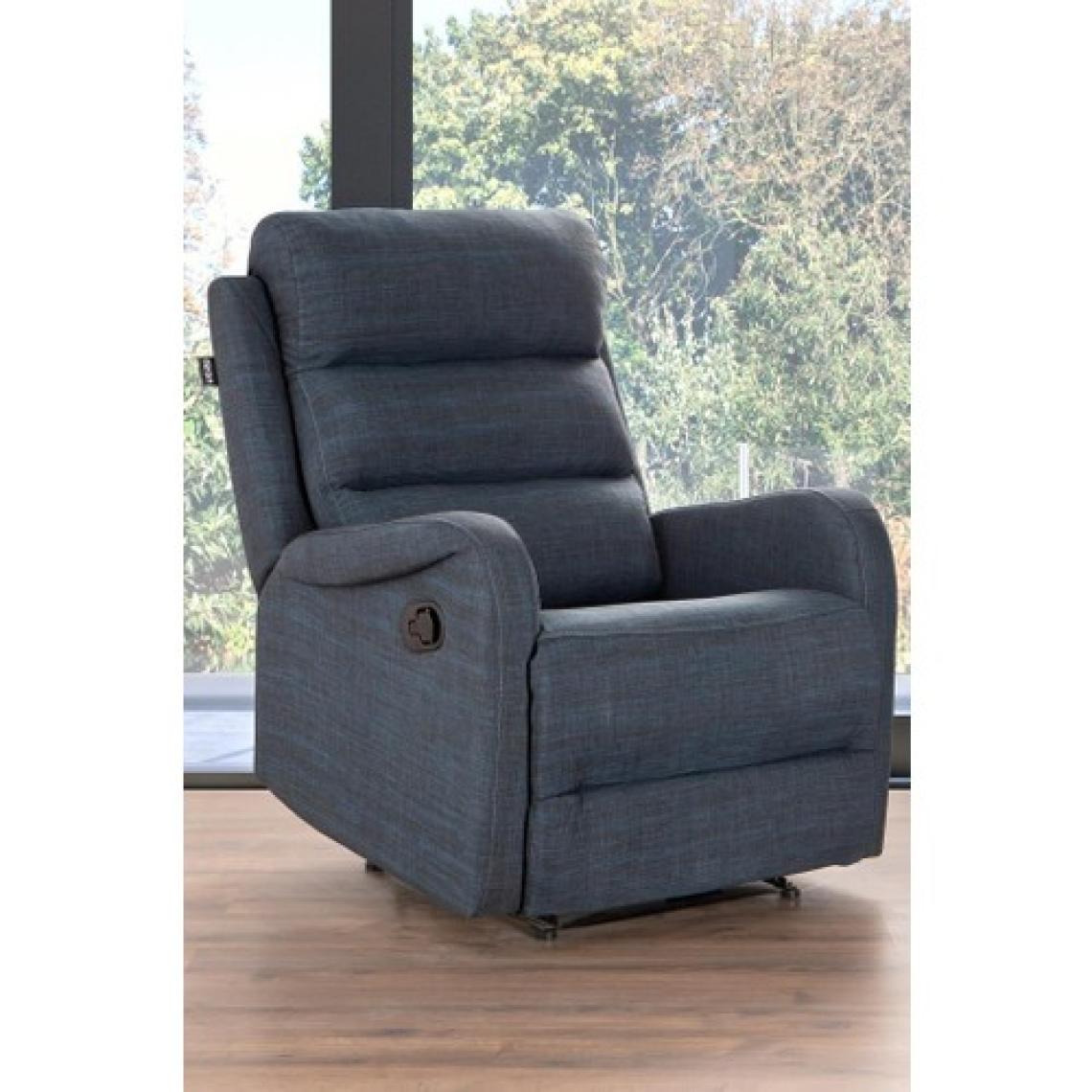 Niron Comfort Navy Fonksiyonel Tekli Koltuk Tv / Baba Koltuğu - Berjer