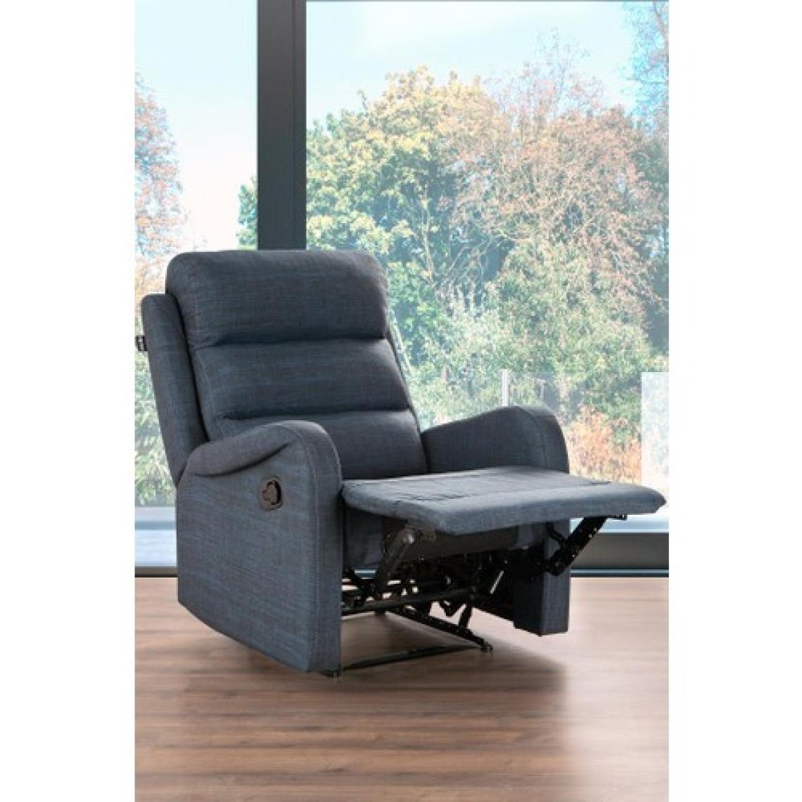 Niron Comfort Navy Fonksiyonel Tekli Koltuk Tv / Baba Koltuğu - Berjer