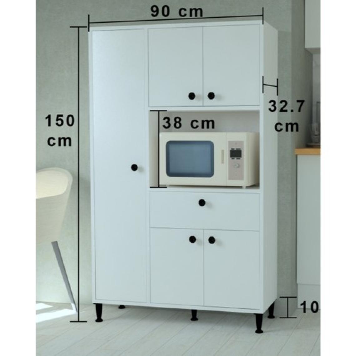 Mobilique Bergama 90CM Kiler Dolabı