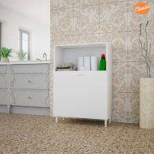 Modilayn Iki Gözlü Sepetli Banyo Dolabı