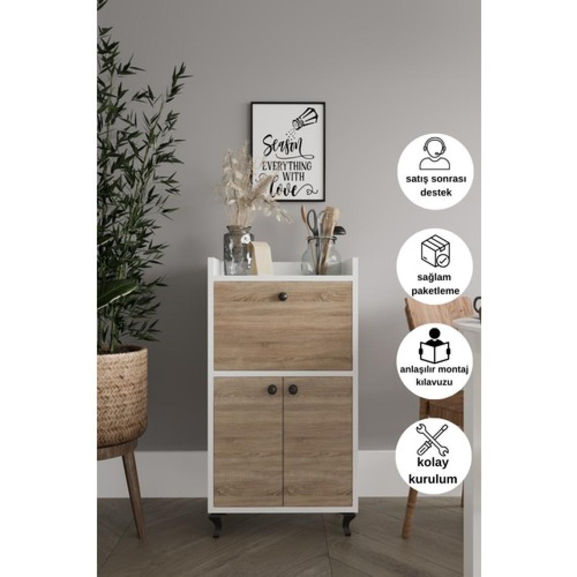 Dewoody Kiler Dolabı Mikrodalga Dolabı Erzak Dolabı Sonomo Dolap