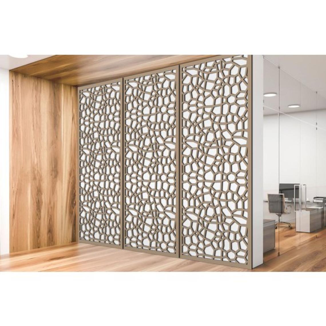 Liar Ahşap Seperatör (Paravan) - KSP-30 - (18 mm) - (100 cm x 210 cm) - (Ham)