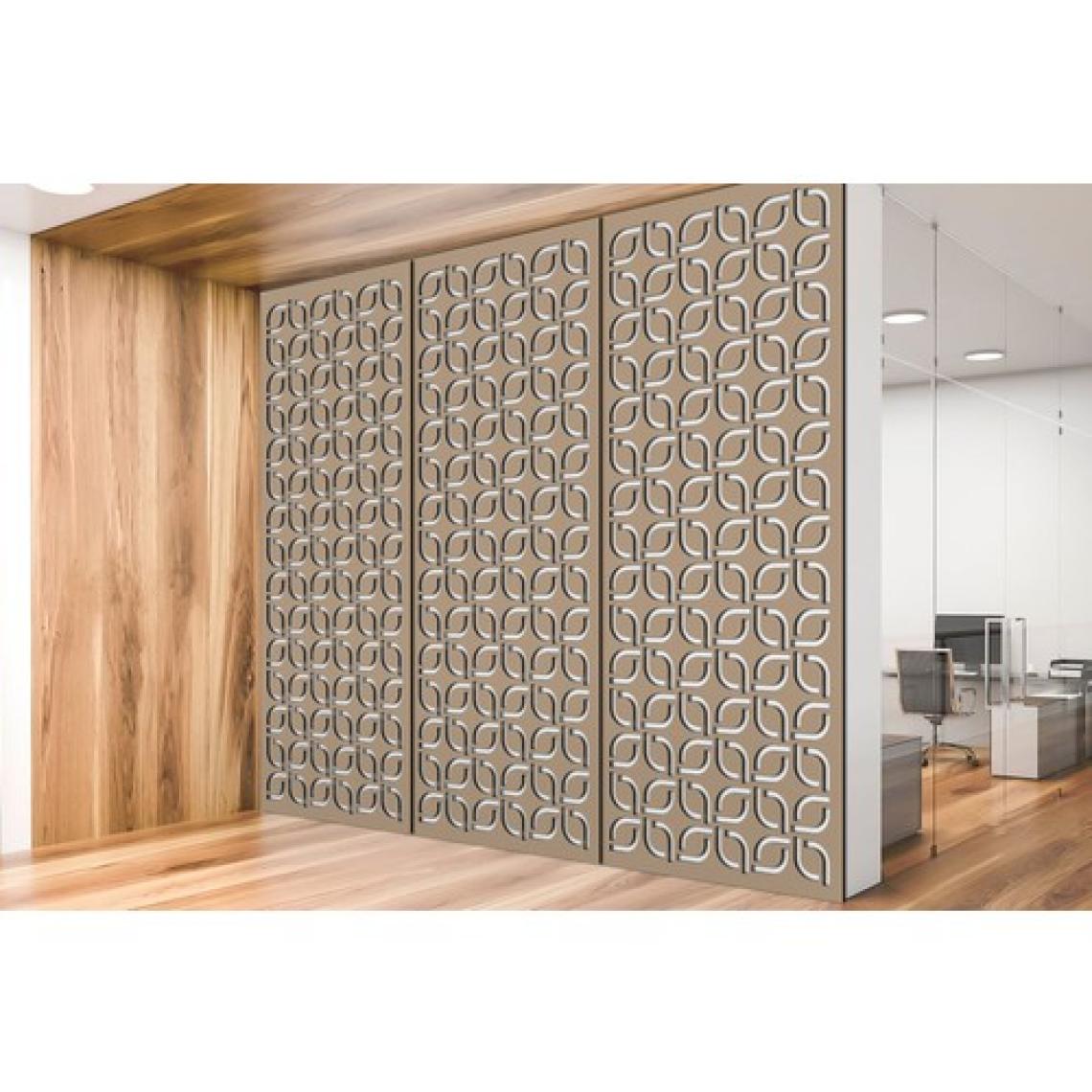 Liar Ahşap Seperatör (Paravan) - KSP-27 - (18 mm) - (85 cm x 210 cm) - (Ham)