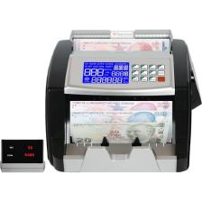 Baove GB8500 Şarjlı Karışık Para Sayma Makinesi ve Sahte Yakalama - TL-Euro-Usd - Türkçe Sesli Uyarı + Müşteri Ekranı