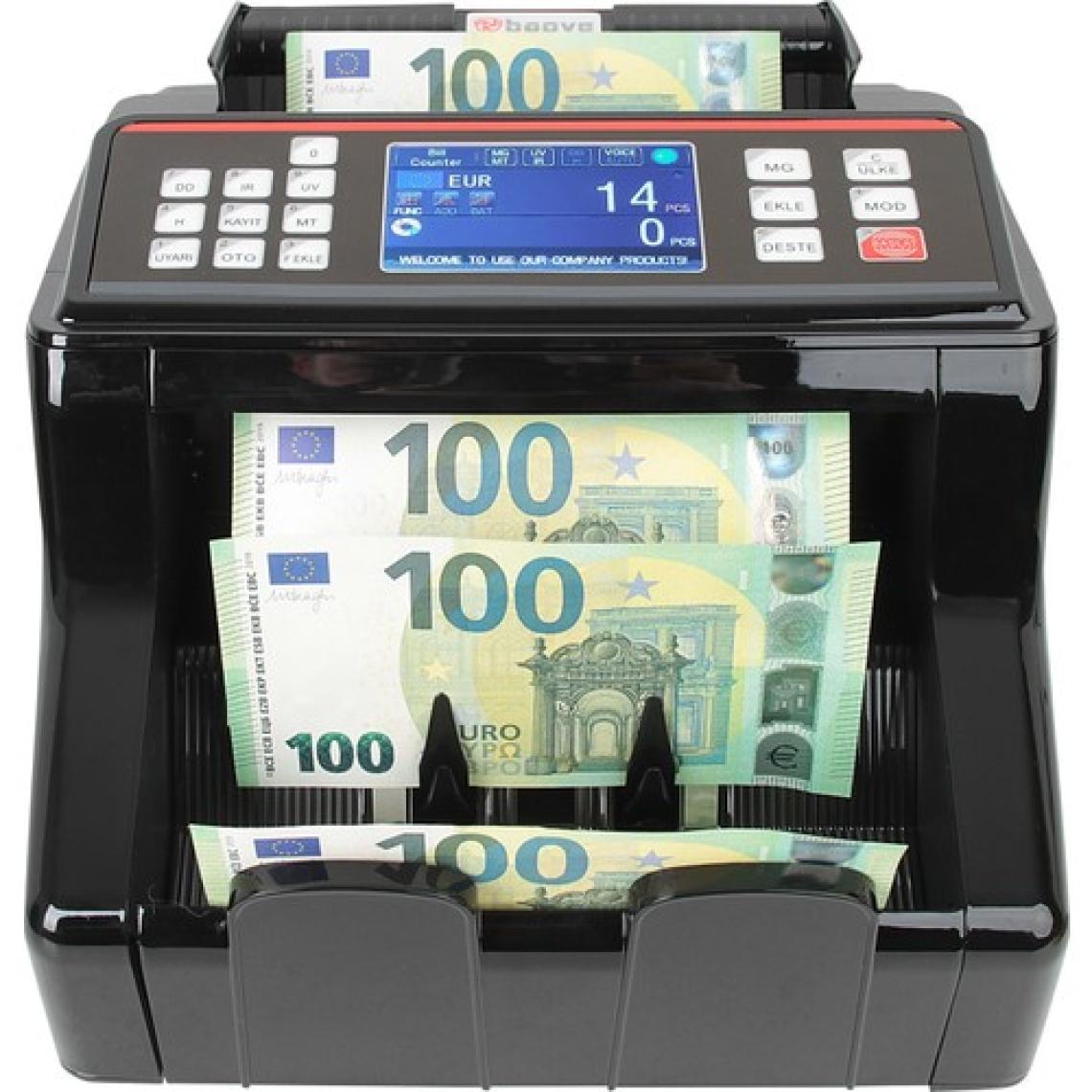 Baove GB8200G Karışık Para Sayma Makinesi - Sahte Yakalama - Türkçe Konuşma - Dünyanın En Büyük Markası