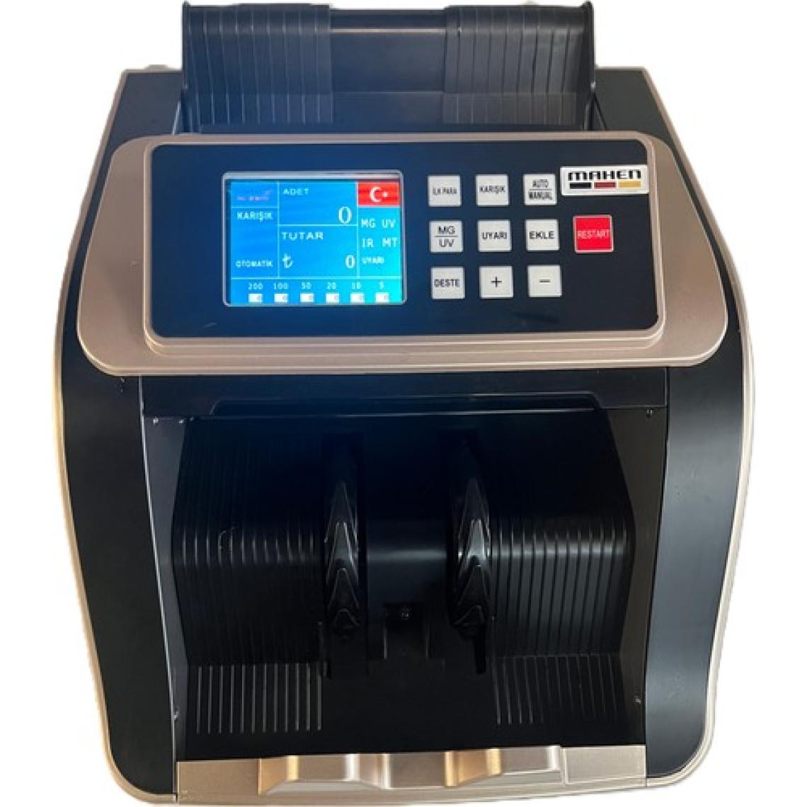 V3 70/seri Mahen %100 Sahte Tespit Karışık Para Sayma Makinesi