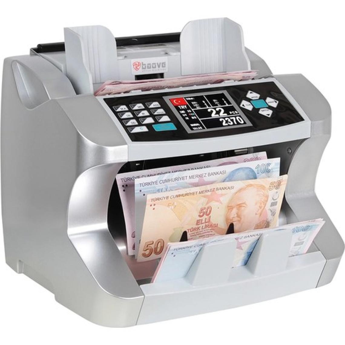 GB9300B Pro Mix Karışık Para Sayma Makinesi - TL; Euro; Usd Karışık Sayım ve Sahte Yakalama