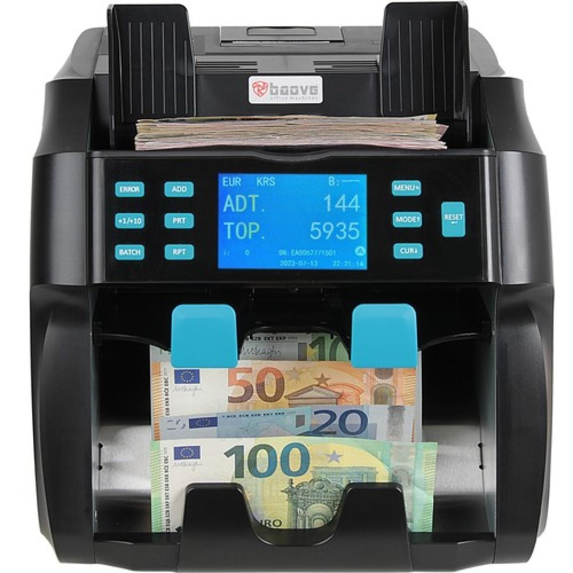 Baove GB9000 Pro Mix Çift Katlı Karışık Para Sayma Makinesi ve Sahte Yakalama - Printer - Müşteri Ekranı