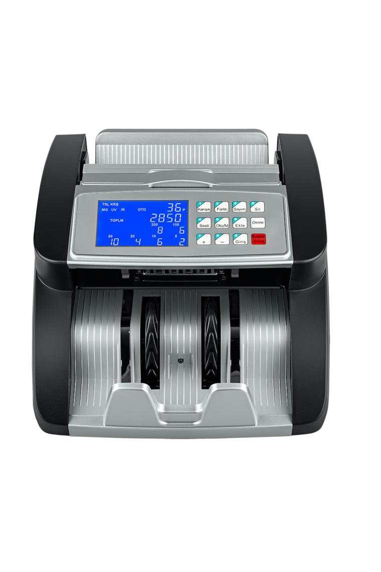 Baove GB8200S Karışık Para Sayma Makinesi  ve Sahte Yakalama + Türkçe Konuşma + Müşteri Ekranı