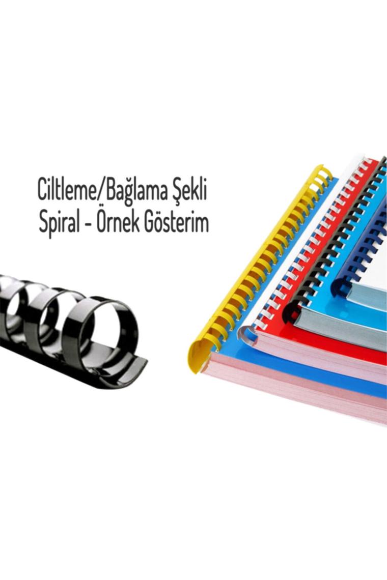 Mühlen P20A Plastik Spiral Delme ve Ciltleme Makinesi Çift Taraflı Kol Sistemi