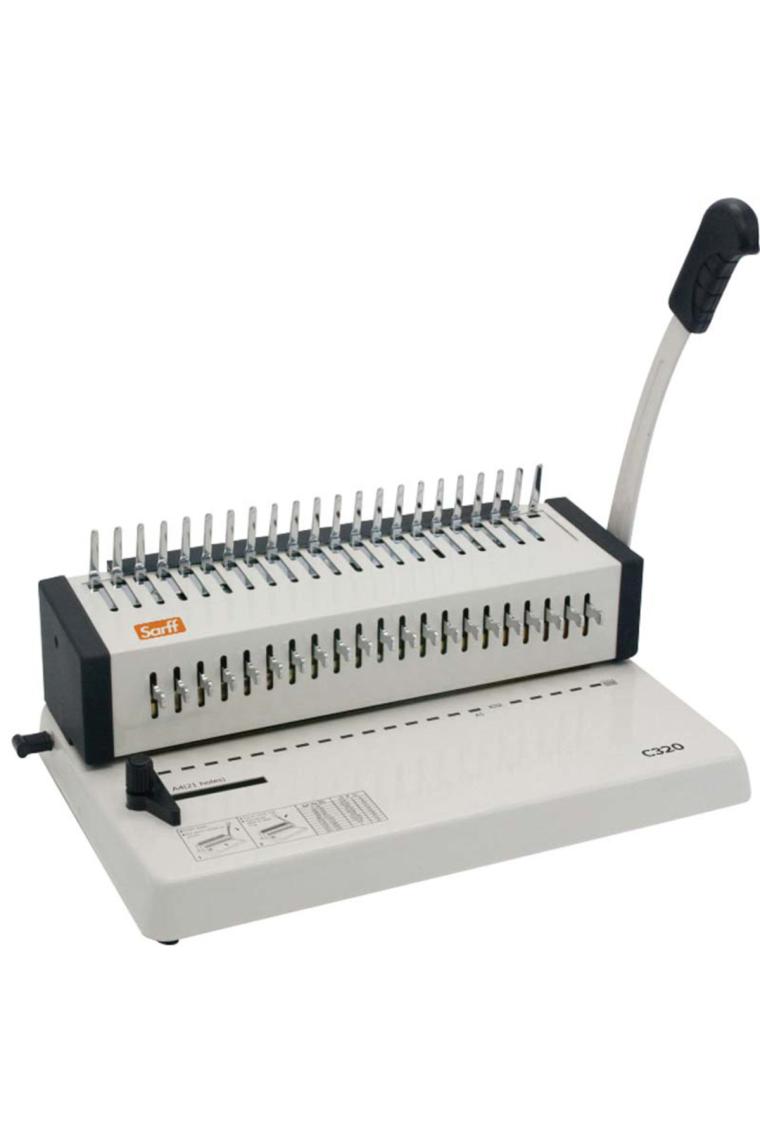 Sarff C320 Plastik Spiral Cilt Makinesi