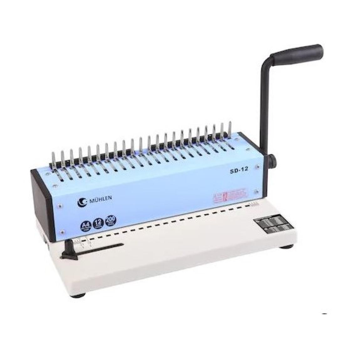 Mühlen Sd-12 Plastik Spiral Ciltleme Makinesi