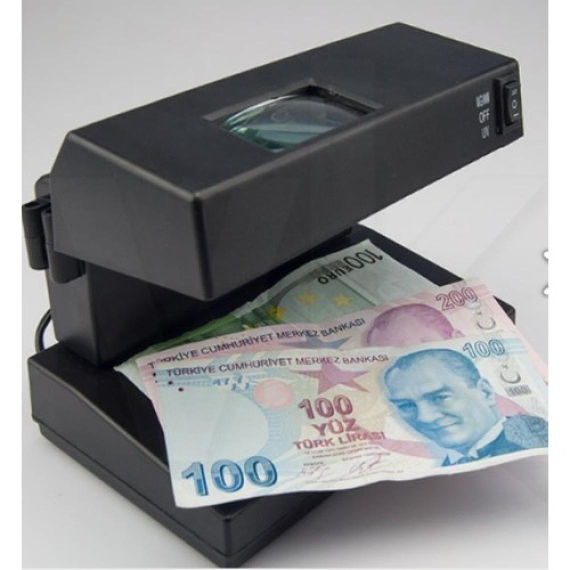 Powerhob Sahte Para Kontrol Makinesi Dedektör Cihazı Mor Işık