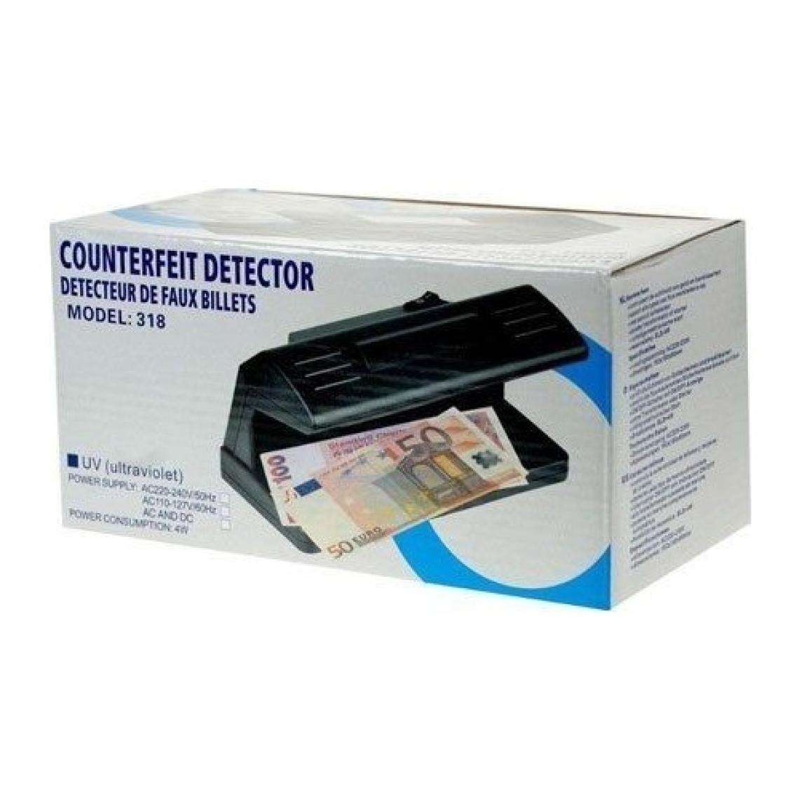 Evim Shopping Counterfeıt Detector Sahte Para Tespit Cihazı Makinesi Kontrol Dedektörü Aleti Mor Işıklı Elektrikli