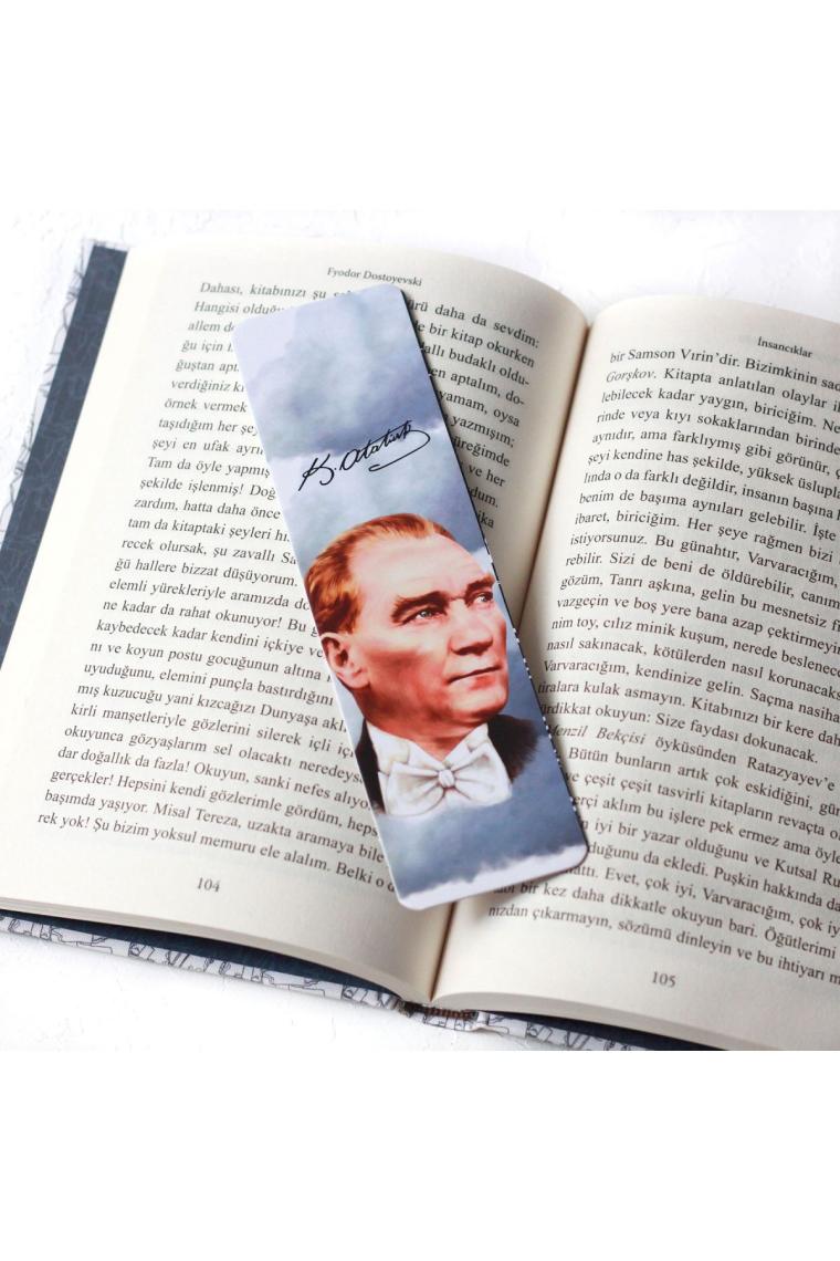 Kitap ayracı, Atatürk  2 adet