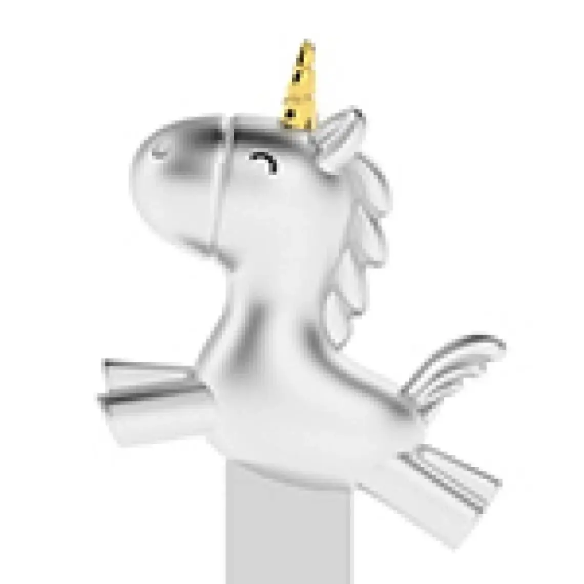 Metalmorphose Unicorn Kitap Ayracı Gümüş 1,3 x 1,4 x 13,0 cm