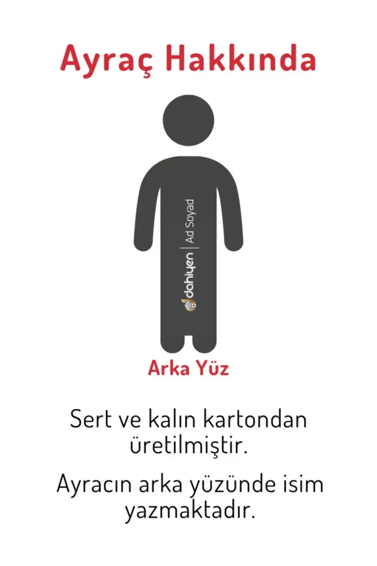 Dahiyen - 2 Lazer Kesim Ayraç Seti 10'lu