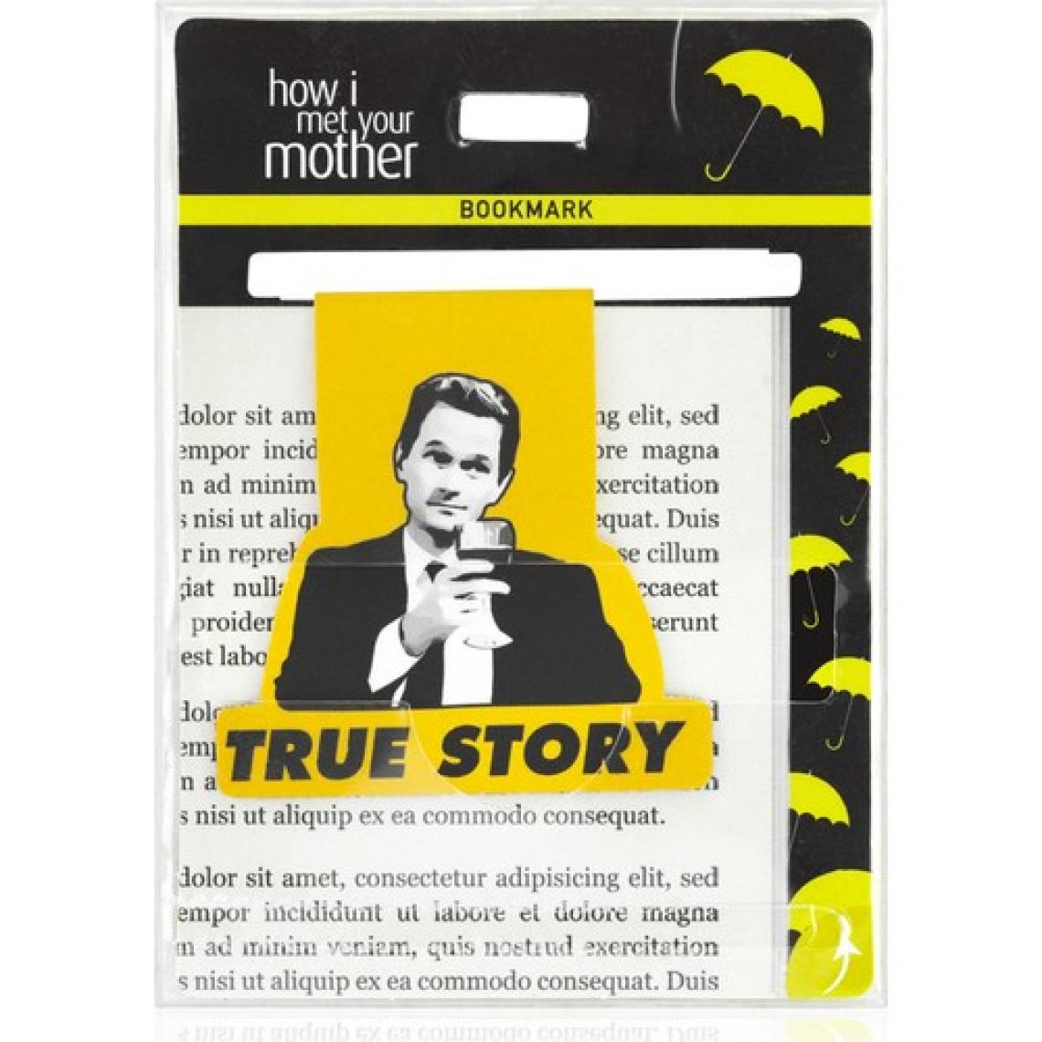 Mabbels Bookmark   True Story-Barney Kitap Ayracı